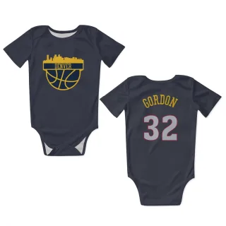 Denver Nuggets Aaron Gordon Navy  Newborn & Infant Bodysuit