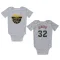 Denver Nuggets Aaron Gordon White  Newborn & Infant Bodysuit