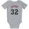 Denver Nuggets Aaron Gordon White  Newborn & Infant Bodysuit